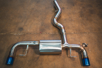 Valvetronic Designs - BMW G20/G22 330i/430i Valved Axleback Exhaust System - BMW.G20.330i.AXL.BR.BRSH, BMW.G20.330i.AXL.BR.BRT, BMW.G20.330i.AXL.BR.BLK, BMW.G20.330i.AXL.BR.FC, BMW.G20.330i.AXL.BR.RC