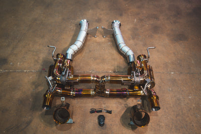 Valvetronic Designs - Ferrari 458 Speciale Valved Sport Exhaust System - FER.458S.VSES.TI, FER.458S.VSES.2CC.TI, FER.458S.VSES.2CCH.TI