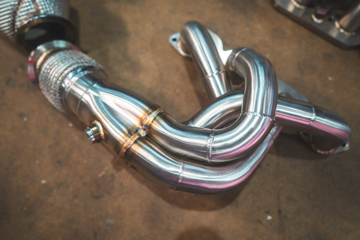 Valvetronic Designs - Ferrari 458 Speciale Valved Sport Exhaust System - FER.458S.VSES.TI, FER.458S.VSES.2CC.TI, FER.458S.VSES.2CCH.TI