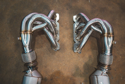 Valvetronic Designs - Ferrari 458 Speciale Valved Sport Exhaust System - FER.458S.VSES.TI, FER.458S.VSES.2CC.TI, FER.458S.VSES.2CCH.TI