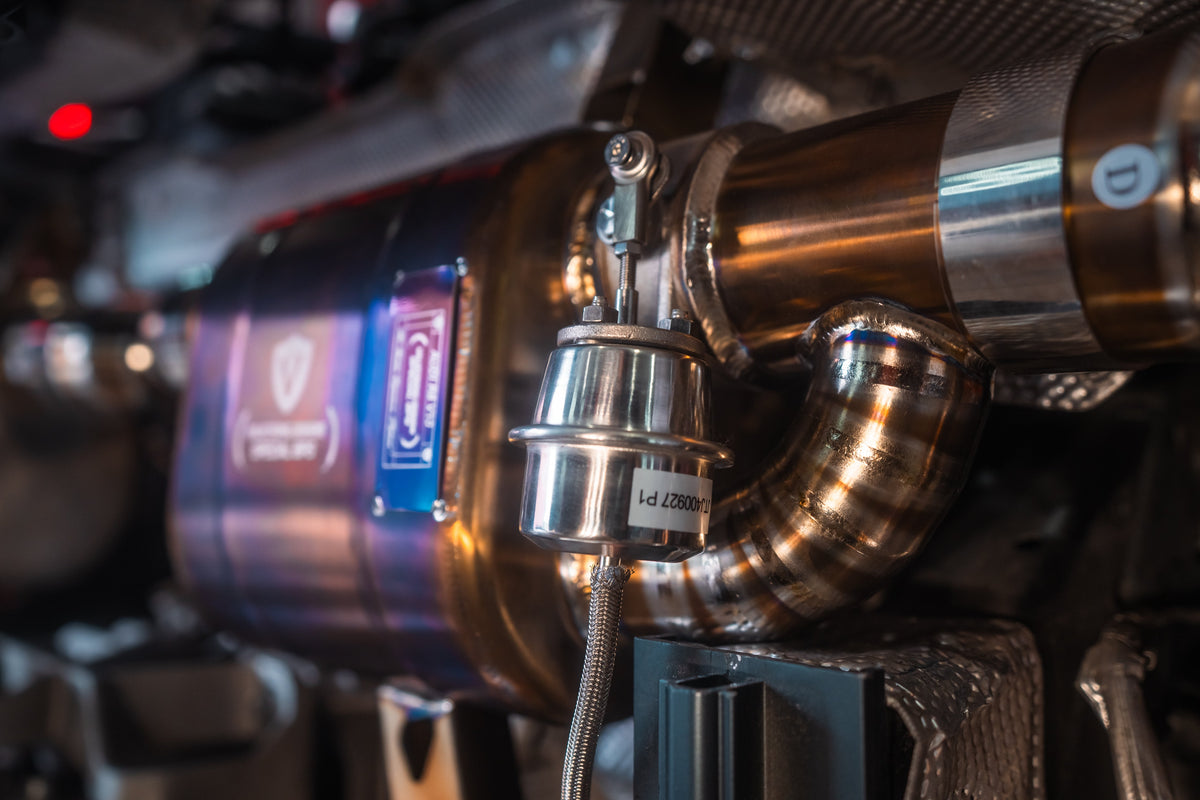Valvetronic Designs - Audi R8 Valved Exhaust System - AUD.R8.V10.GEN2.VSES.TI, AUD.R8.V10.GEN1.VSES.TI, AUD.R8.V8.GEN1.VSES.TI