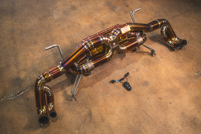 Valvetronic Designs - Audi R8 Valved Exhaust System - AUD.R8.V10.GEN2.VSES.TI, AUD.R8.V10.GEN1.VSES.TI, AUD.R8.V8.GEN1.VSES.TI