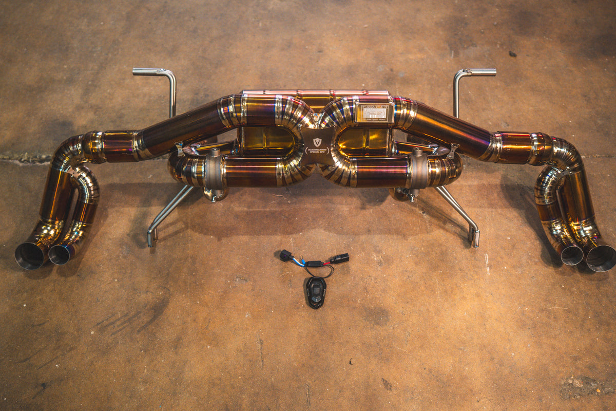 Valvetronic Designs - Audi R8 Valved Exhaust System - AUD.R8.V10.GEN2.VSES.TI, AUD.R8.V10.GEN1.VSES.TI, AUD.R8.V8.GEN1.VSES.TI