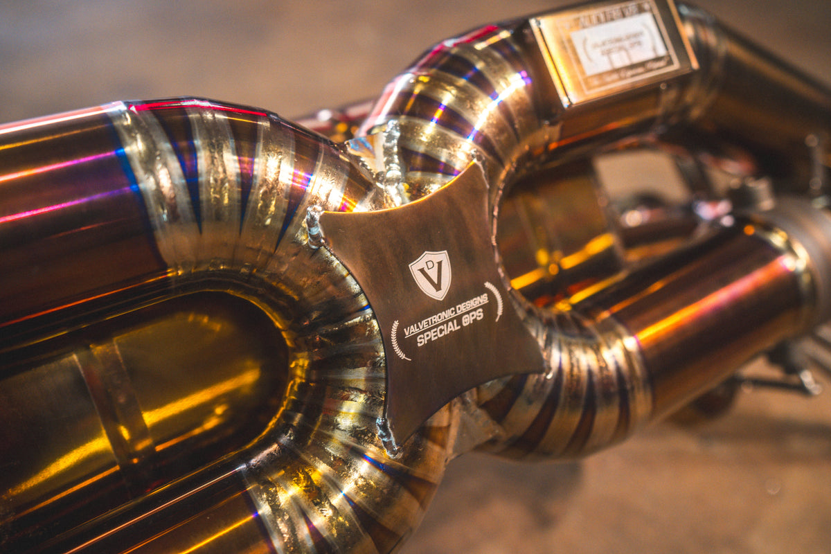 Valvetronic Designs - Audi R8 Valved Exhaust System - AUD.R8.V10.GEN2.VSES.TI, AUD.R8.V10.GEN1.VSES.TI, AUD.R8.V8.GEN1.VSES.TI