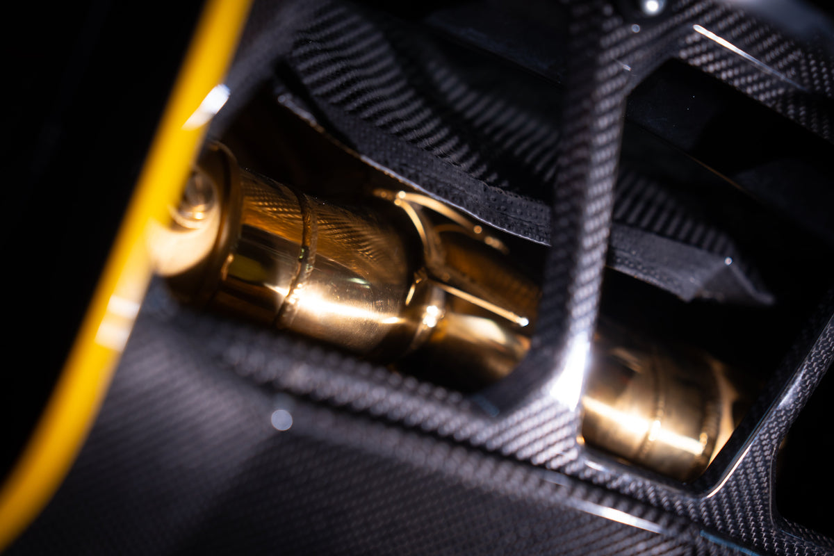 Valvetronic Designs - Lamborghini Aventador SVJ/Ultimae Valved Sport Exhaust System - LAM.SVJ.VSES.AG, LAM.SVJ.F1.AG