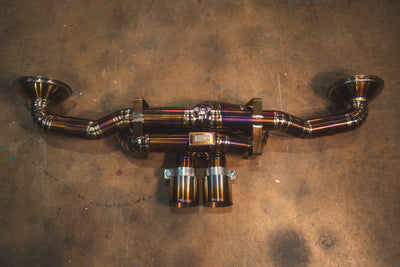 Valvetronic Designs - Valvetronic Valved Sport Exhaust System for Porsche 992 GT3/RS - POR.992.GT3.VSES.BR, POR.992.GT3.VSES.TI, POR.992.GT3.F1.TI
