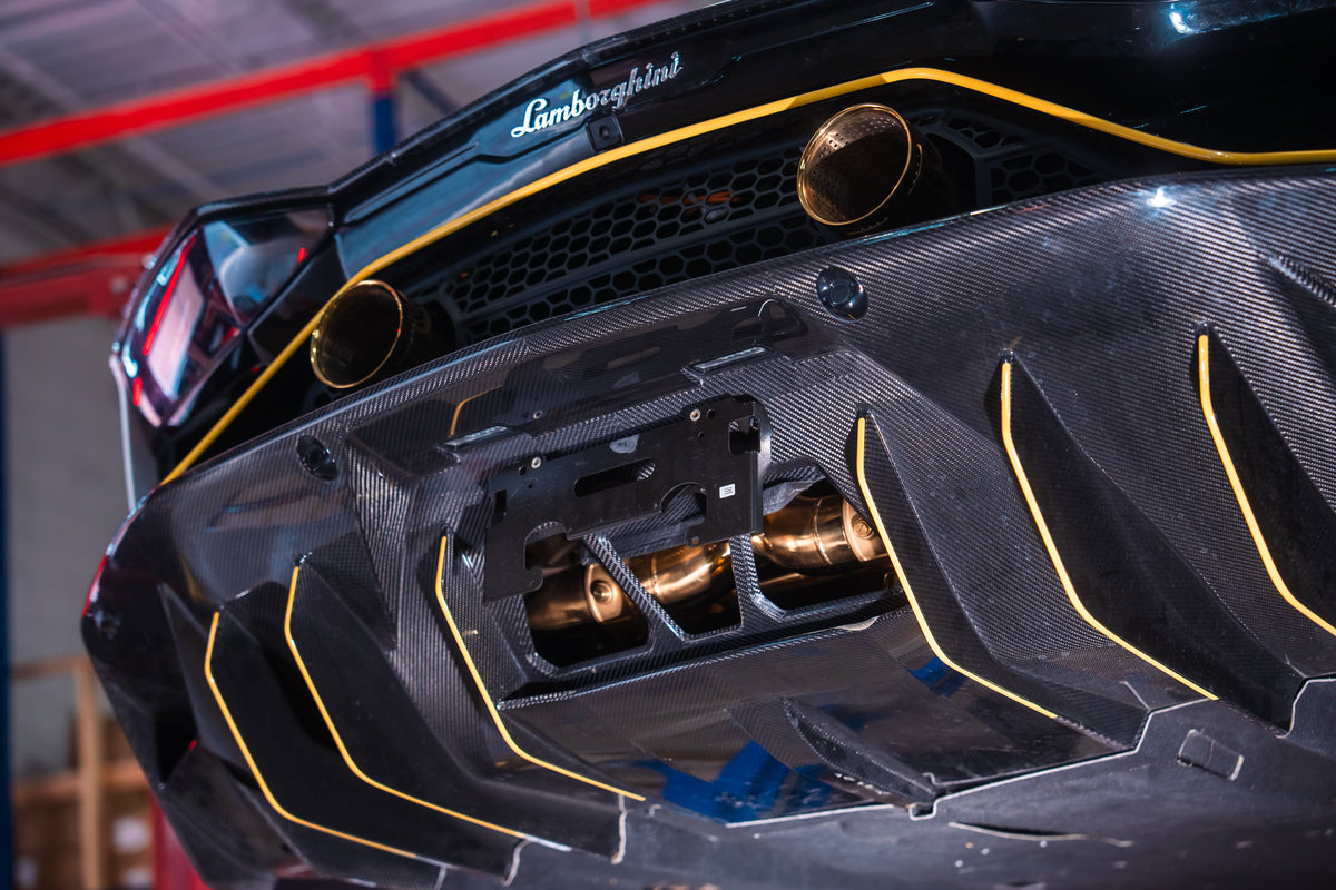 Valvetronic Designs - Lamborghini Aventador SVJ/Ultimae Valved Sport Exhaust System - LAM.SVJ.VSES.AG, LAM.SVJ.F1.AG