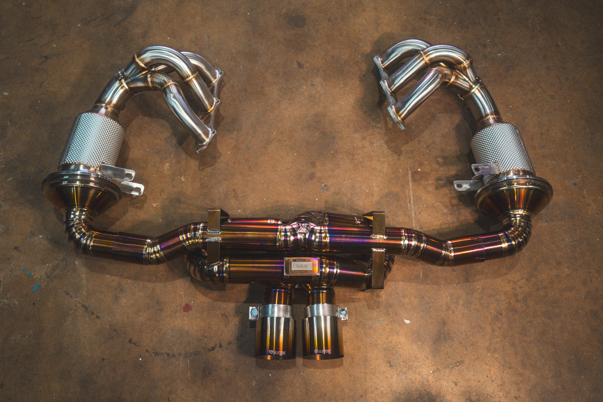 Valvetronic Designs - Valvetronic Valved Sport Exhaust System for Porsche 992 GT3/RS - POR.992.GT3.VSES.BR, POR.992.GT3.VSES.TI, POR.992.GT3.F1.TI