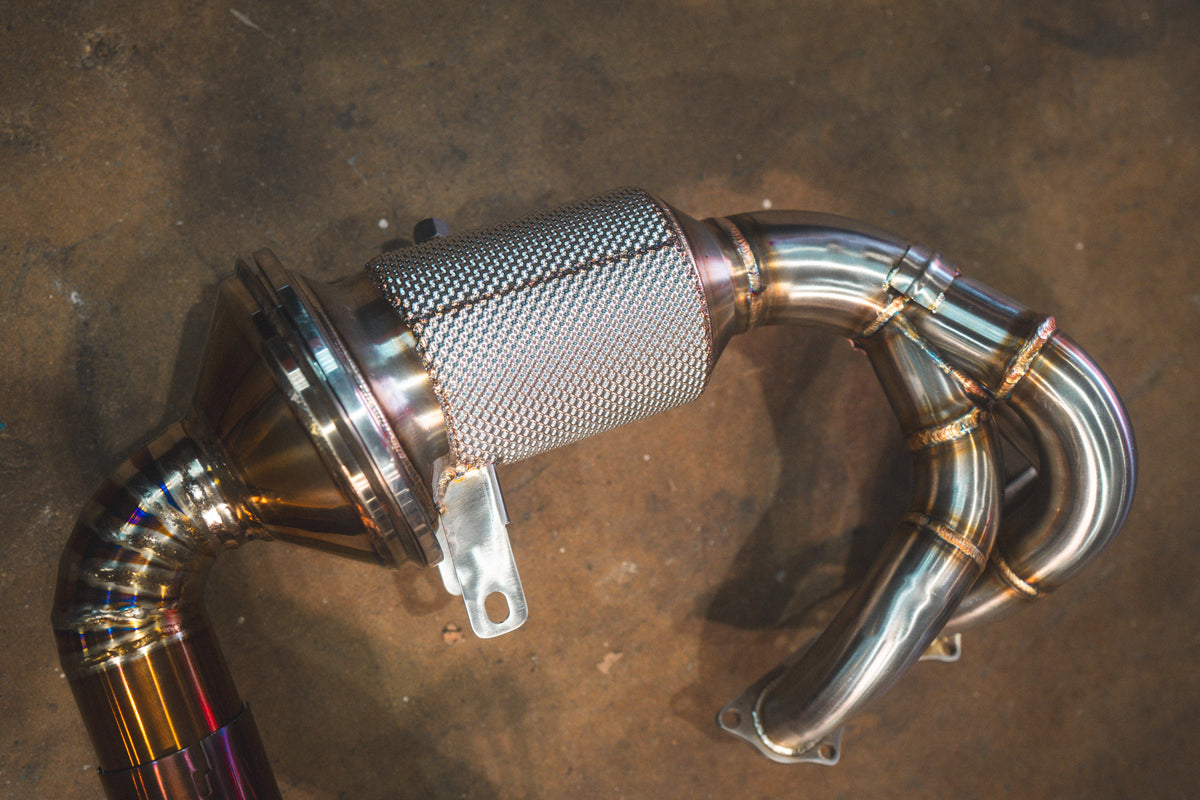 Valvetronic Designs - Valvetronic Valved Sport Exhaust System for Porsche 992 GT3/RS - POR.992.GT3.VSES.BR, POR.992.GT3.VSES.TI, POR.992.GT3.F1.TI