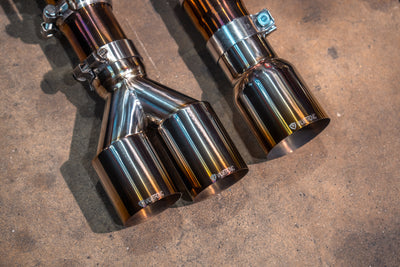 Valvetronic Designs - Dodge Charger / Challenger V8 Valved Sport Exhaust System - DOD.CHA.CHL.VSES.BR, DOD.CHA.CHL.VSES.TI