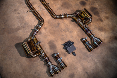 Valvetronic Designs - Dodge Charger / Challenger V8 Valved Sport Exhaust System - DOD.CHA.CHL.VSES.BR, DOD.CHA.CHL.VSES.TI