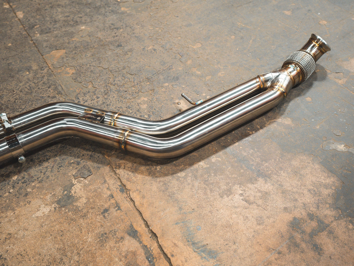 Valvetronic Designs - BMW F87 M2 Valved Sport Exhaust System (N55) - BMW.F87.M2.VSES.BR.BRSH, BMW.F87.M2.VSES.BR.BRT, BMW.F87.M2.VSES.BR.BLK, BMW.F87.M2.VSES.BR.FC, BMW.F87.M2.VSES.BR.RC