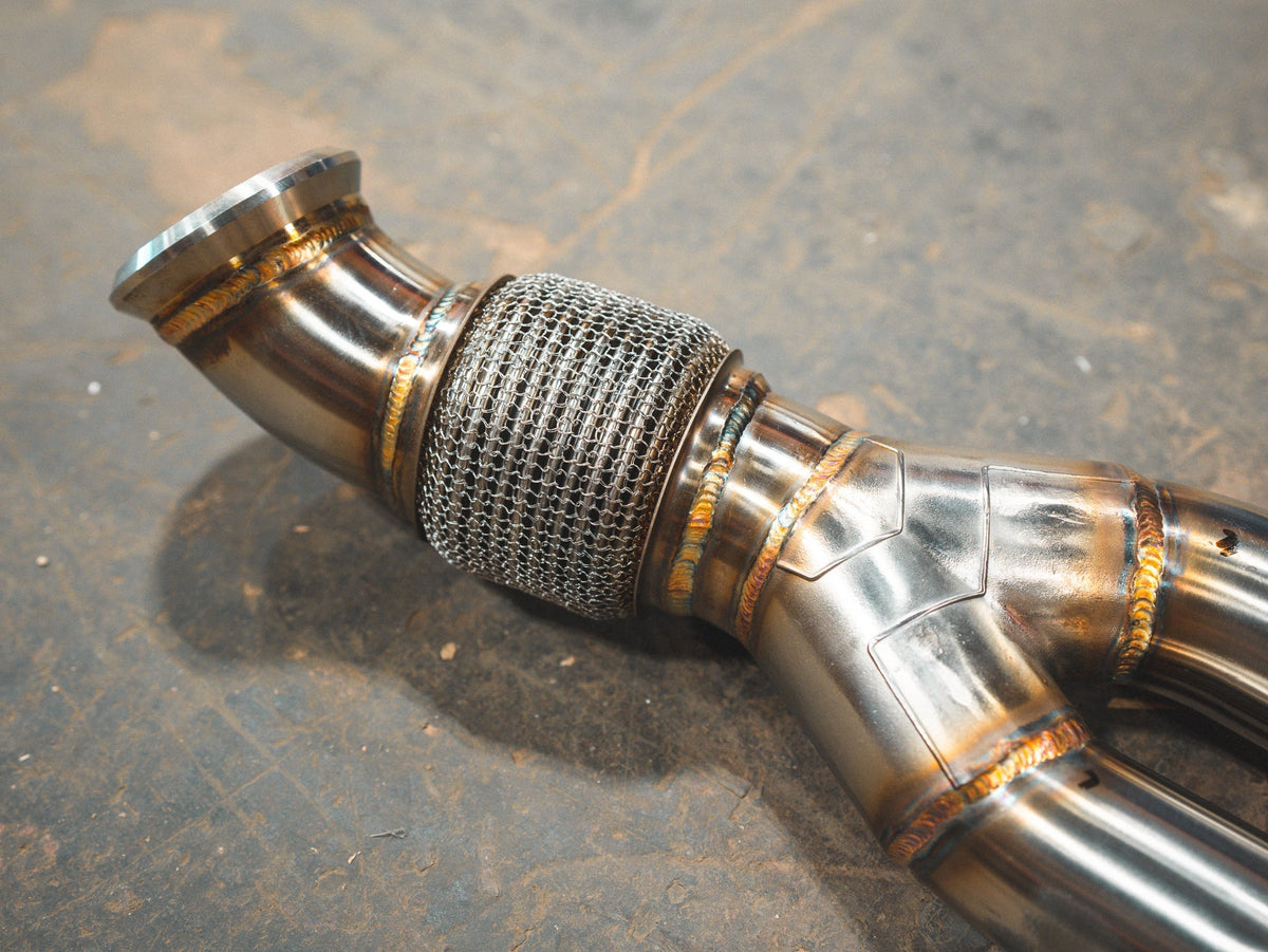 Valvetronic Designs - BMW F87 M2 Valved Sport Exhaust System (N55) - BMW.F87.M2.VSES.BR.BRSH, BMW.F87.M2.VSES.BR.BRT, BMW.F87.M2.VSES.BR.BLK, BMW.F87.M2.VSES.BR.FC, BMW.F87.M2.VSES.BR.RC