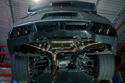 Valvetronic Designs - Nissan GTR R35 Valved Sport Exhaust System - NIS.GTR.R35.VSES.TI.TIBRT