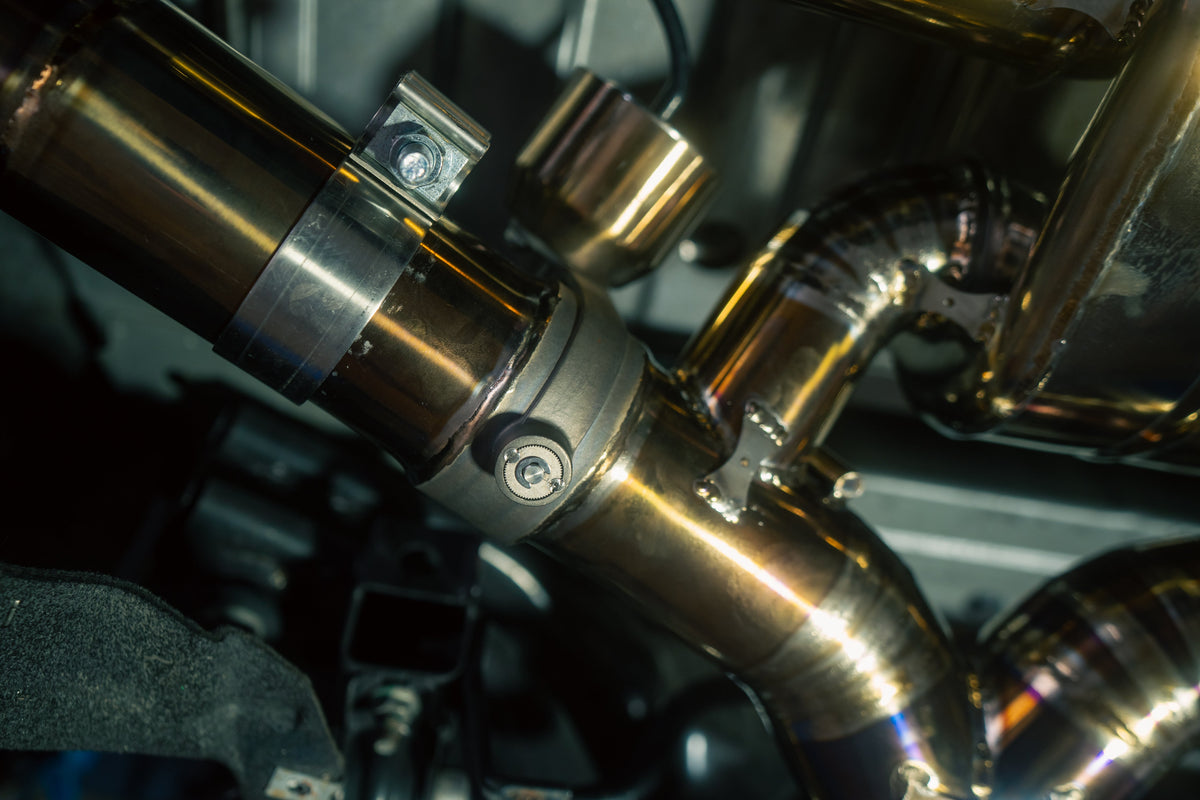 Valvetronic Designs - Nissan GTR R35 Valved Sport Exhaust System - NIS.GTR.R35.VSES.TI.TIBRT