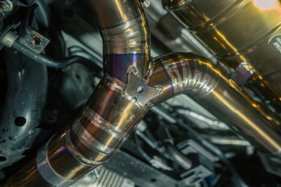 Valvetronic Designs - Nissan GTR R35 Valved Sport Exhaust System - NIS.GTR.R35.VSES.TI.TIBRT