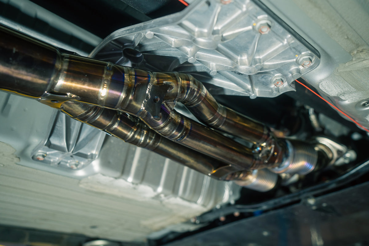 Valvetronic Designs - Nissan GTR R35 Valved Sport Exhaust System - NIS.GTR.R35.VSES.TI.TIBRT
