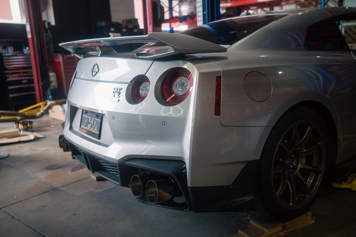 Valvetronic Designs - Nissan GTR R35 Valved Sport Exhaust System - NIS.GTR.R35.VSES.TI.TIBRT