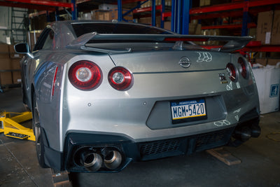 Valvetronic Designs - Nissan GTR R35 Valved Sport Exhaust System - NIS.GTR.R35.VSES.TI.TIBRT