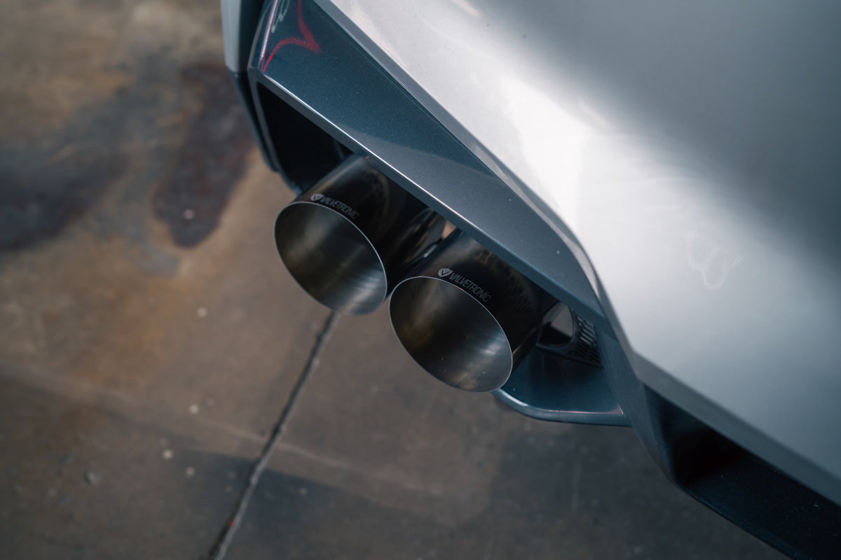 Valvetronic Designs - Nissan GTR R35 Valved Sport Exhaust System - NIS.GTR.R35.VSES.TI.TIBRT