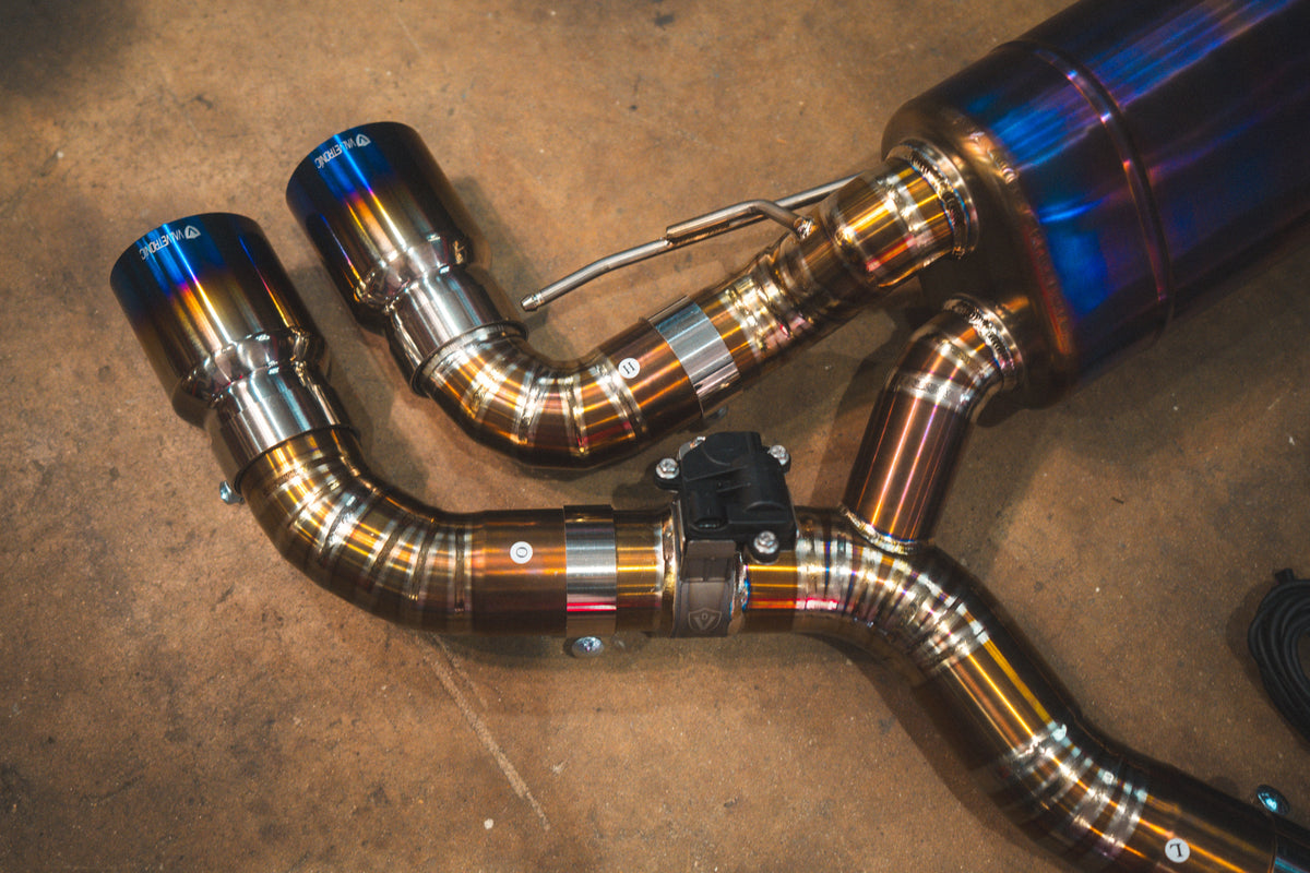 Valvetronic Designs - BMW M8 Valved Sport Exhaust System (F91,F92,F93) - BMW.F91.M8.VSES.Ti.TIBRT, BMW.F9X.M5.M8.VSES.TI.TIBRT, BMW.F91.M8.VSES.Ti.RC, BMW.F9X.M5.M8.VSES.TI.RC