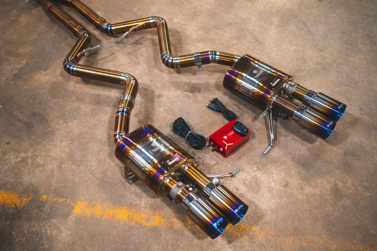 BMW E9X M3 Titanium Valved Sport Exhaust System