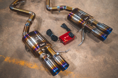 BMW E9X M3 Titanium Valved Sport Exhaust System