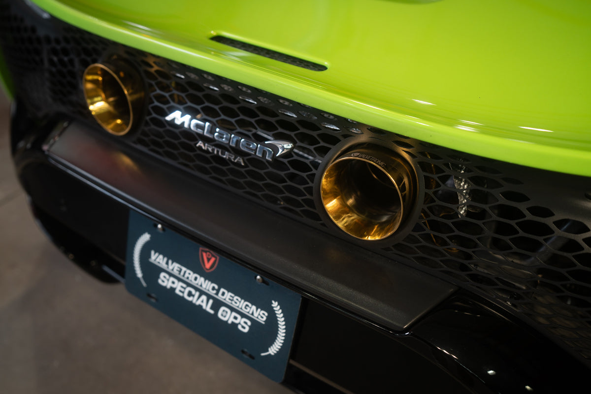 Valvetronic Designs - Mclaren Artura F1 Exhaust Package - MAC.ARTURA.F1.TI
