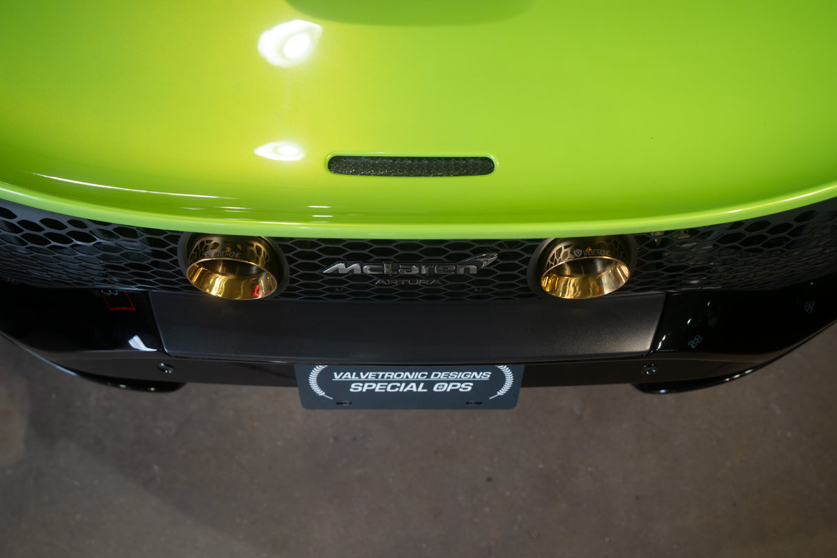 Valvetronic Designs - Mclaren Artura F1 Exhaust Package - MAC.ARTURA.F1.TI