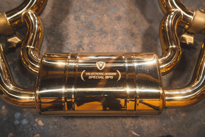 Valvetronic Designs - Mercedes AMG GT Valved Sport Exhaust system - MER.AMGGT.VSES.AG, MER.AMGGT.VSES.TI