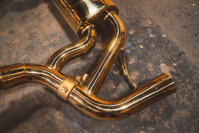 Valvetronic Designs - Mercedes AMG GT Valved Sport Exhaust system - MER.AMGGT.VSES.AG, MER.AMGGT.VSES.TI