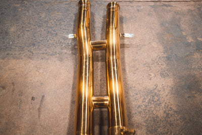 Valvetronic Designs - Mercedes AMG GT Valved Sport Exhaust system - MER.AMGGT.VSES.AG, MER.AMGGT.VSES.TI