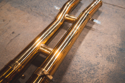 Valvetronic Designs - Mercedes AMG GT Valved Sport Exhaust system - MER.AMGGT.VSES.AG, MER.AMGGT.VSES.TI