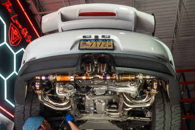 Valvetronic Designs - Valvetronic Valved Sport Exhaust System for Porsche GT3/RS 991.1 / 991.2 - POR.991.GT3.VSES.BR, POR.991.GT3.VSES.TI