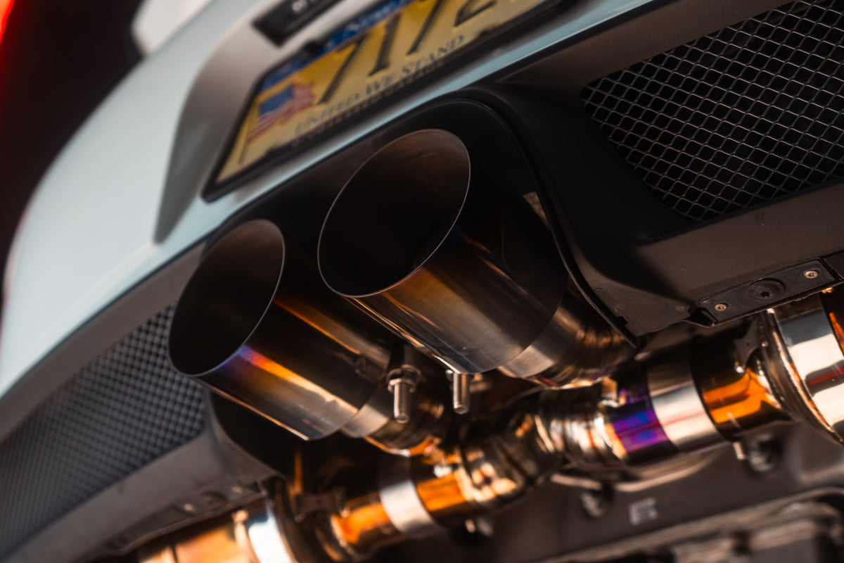 Valvetronic Designs - Valvetronic Valved Sport Exhaust System for Porsche GT3/RS 991.1 / 991.2 - POR.991.GT3.VSES.BR, POR.991.GT3.VSES.TI