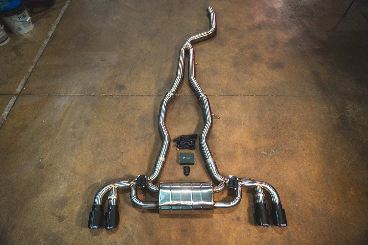 Valvetronic Designs - BMW G29 Z4 M40i Valved Sport Exhaust System - BMW.Z4.G29.VSES.BR.BRSH, BMW.Z4.G29.VSES.BR.BRT, BMW.Z4.G29.VSES.BR.BLK, BMW.Z4.G29.VSES.BR.FC, BMW.Z4.G29.VSES.BR.RC