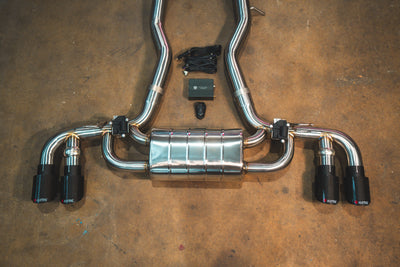 Valvetronic Designs - BMW G29 Z4 M40i Valved Sport Exhaust System - BMW.Z4.G29.VSES.BR.BRSH, BMW.Z4.G29.VSES.BR.BRT, BMW.Z4.G29.VSES.BR.BLK, BMW.Z4.G29.VSES.BR.FC, BMW.Z4.G29.VSES.BR.RC