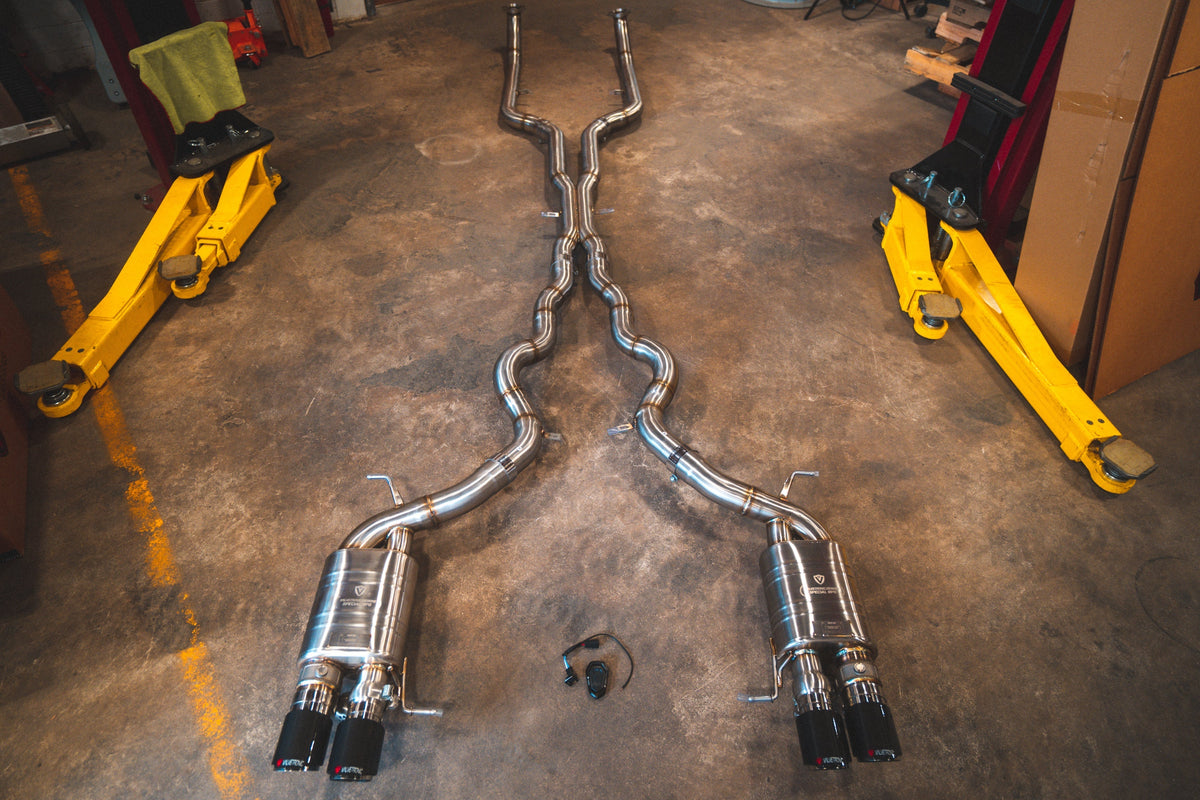Valvetronic Designs - BMW F10 M5 / F06 M6 - BMW.F10.M5.VSES.BR.BRSH, BMW.F10.M5.VSES.BR.BRT, BMW.F10.M5.VSES.BR.BLK, BMW.F10.M5.VSES.BR.RC, BMW.F10.M5.VSES.BR.FC, BMW.F10.M5.VSES.TI.BRSH, BMW.F10.M5.VSES.TI.BRT, BMW.F10.M5.VSES.TI.BLK, BMW.F10.M5.VSES.TI.