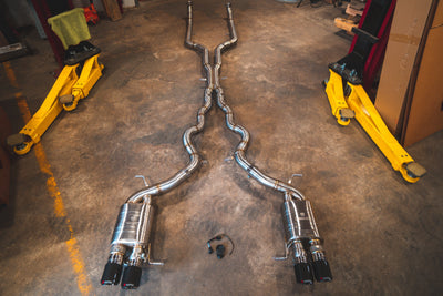 Valvetronic Designs - BMW F10 M5 / F06 M6 - BMW.F10.M5.VSES.BR.BRSH, BMW.F10.M5.VSES.BR.BRT, BMW.F10.M5.VSES.BR.BLK, BMW.F10.M5.VSES.BR.RC, BMW.F10.M5.VSES.BR.FC, BMW.F10.M5.VSES.TI.BRSH, BMW.F10.M5.VSES.TI.BRT, BMW.F10.M5.VSES.TI.BLK, BMW.F10.M5.VSES.TI.
