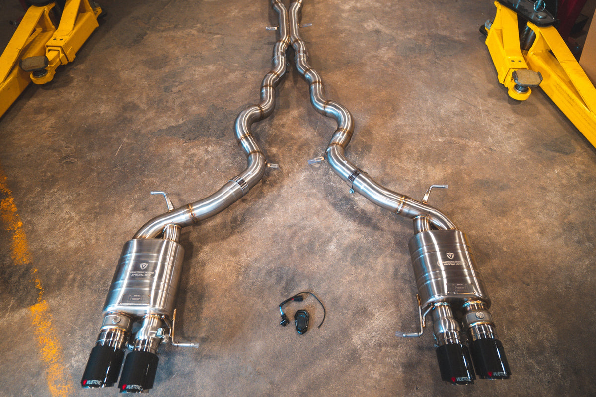 Valvetronic Designs - BMW F10 M5 / F06 M6 - BMW.F10.M5.VSES.BR.BRSH, BMW.F10.M5.VSES.BR.BRT, BMW.F10.M5.VSES.BR.BLK, BMW.F10.M5.VSES.BR.RC, BMW.F10.M5.VSES.BR.FC, BMW.F10.M5.VSES.TI.BRSH, BMW.F10.M5.VSES.TI.BRT, BMW.F10.M5.VSES.TI.BLK, BMW.F10.M5.VSES.TI.