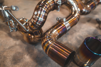 Valvetronic Designs - Ferrari F8 Valved Sport Exhaust System - FER.F8.VSES.TI