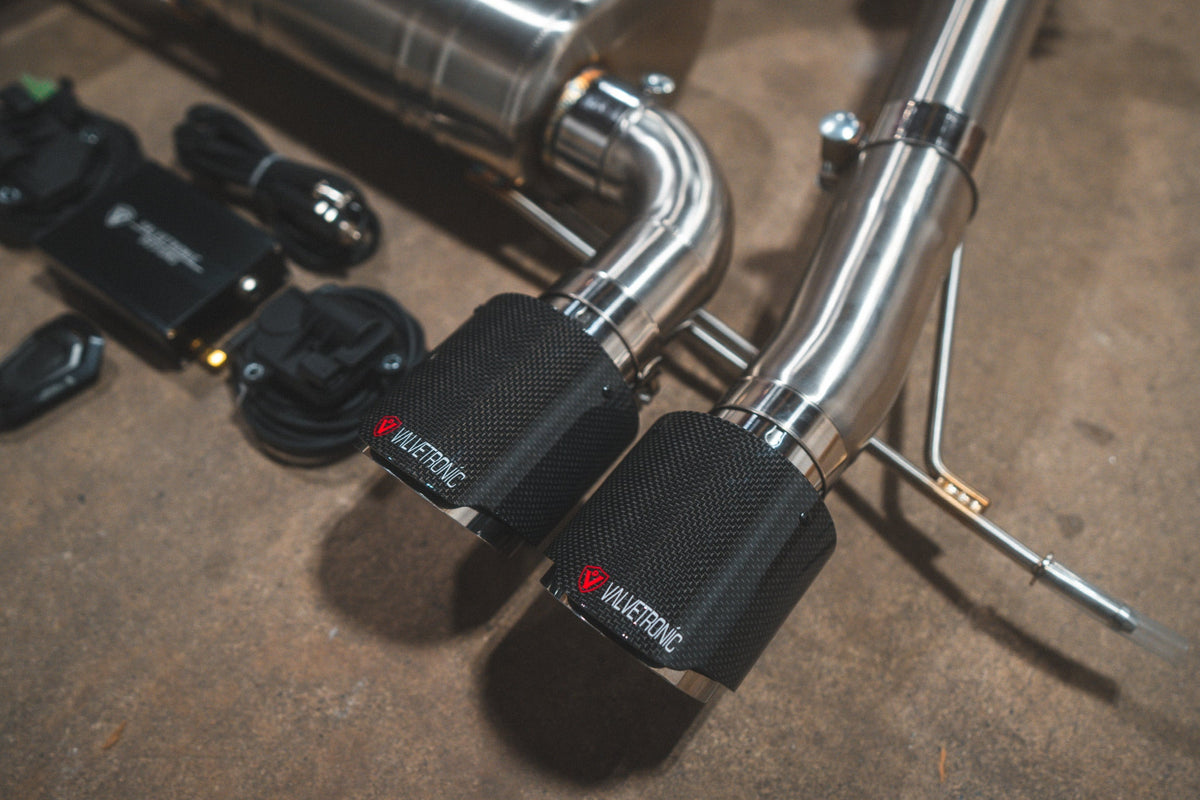 Valvetronic Designs - Valvetronic Designs 4.0 Inch Outlet Exhaust Tips (Exclusive) - VTD.TIP.SLVE.25.40.RC, VTD.TIP.SLVE.30.40.RC, VTD.TIP.SW.25.40.TIBRT, VTD.TIP.SW.30.40.TIBRT