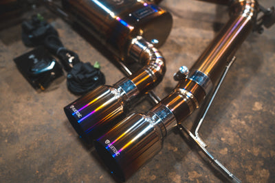 Valvetronic Designs - Valvetronic Designs 4.0 Inch Outlet Exhaust Tips (Exclusive) - VTD.TIP.SLVE.25.40.RC, VTD.TIP.SLVE.30.40.RC, VTD.TIP.SW.25.40.TIBRT, VTD.TIP.SW.30.40.TIBRT