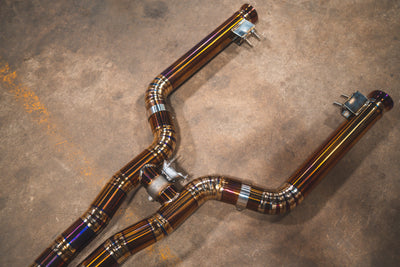 Valvetronic Designs - Mercedes W205 C63 / C63s Valved Sport Exhaust System - MER.W205.C63.VSES.TI