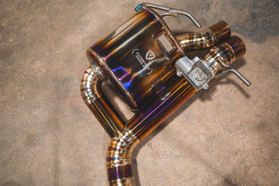 Valvetronic Designs - Mercedes W205 C63 / C63s Valved Sport Exhaust System - MER.W205.C63.VSES.TI