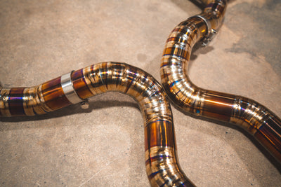Valvetronic Designs - Mercedes W205 C63 / C63s Valved Sport Exhaust System - MER.W205.C63.VSES.TI
