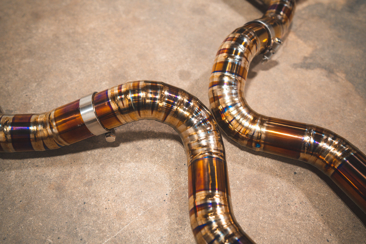 Valvetronic Designs - Mercedes W205 C63 / C63s Valved Sport Exhaust System - MER.W205.C63.VSES.TI