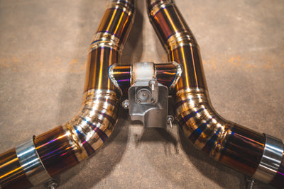 Valvetronic Designs - Mercedes W205 C63 / C63s Valved Sport Exhaust System - MER.W205.C63.VSES.TI