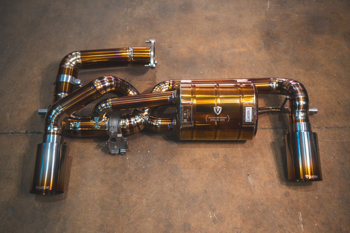 Valvetronic Designs - Lotus Emira Valved Sport Exhaust System - LOT.EMIR.VSES.TI, LOT.EMIR.I4.VSES.TI