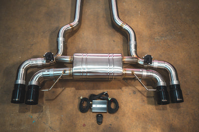 Valvetronic Designs - BMW G30 M550I Valved - BMW.G30.M550i.VSES.BR.BRSH, BMW.G30.M550i.VSES.BR.BRT, BMW.G30.M550i.VSES.BR.BLK, BMW.G30.M550i.VSES.BR.FC, BMW.G30.M550i.VSES.BR.RC, BMW.G30.M550i.VSES.TI.BRSH, BMW.G30.M550i.VSES.TI.BRT, BMW.G30.M550i.VSES.TI